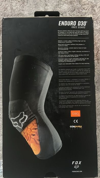 Genunchiere/protectii FOX ENDURO D30 noi, in cutie
