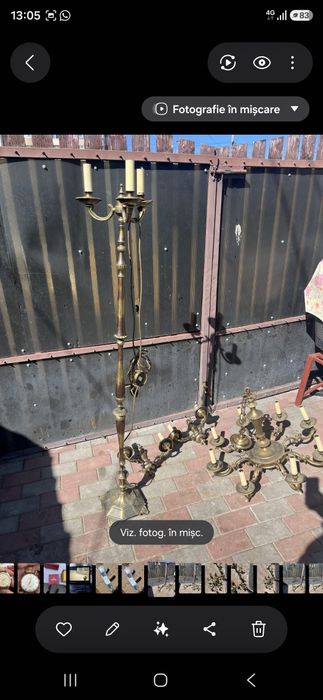 Set candelabru , lampa podea .aplici
