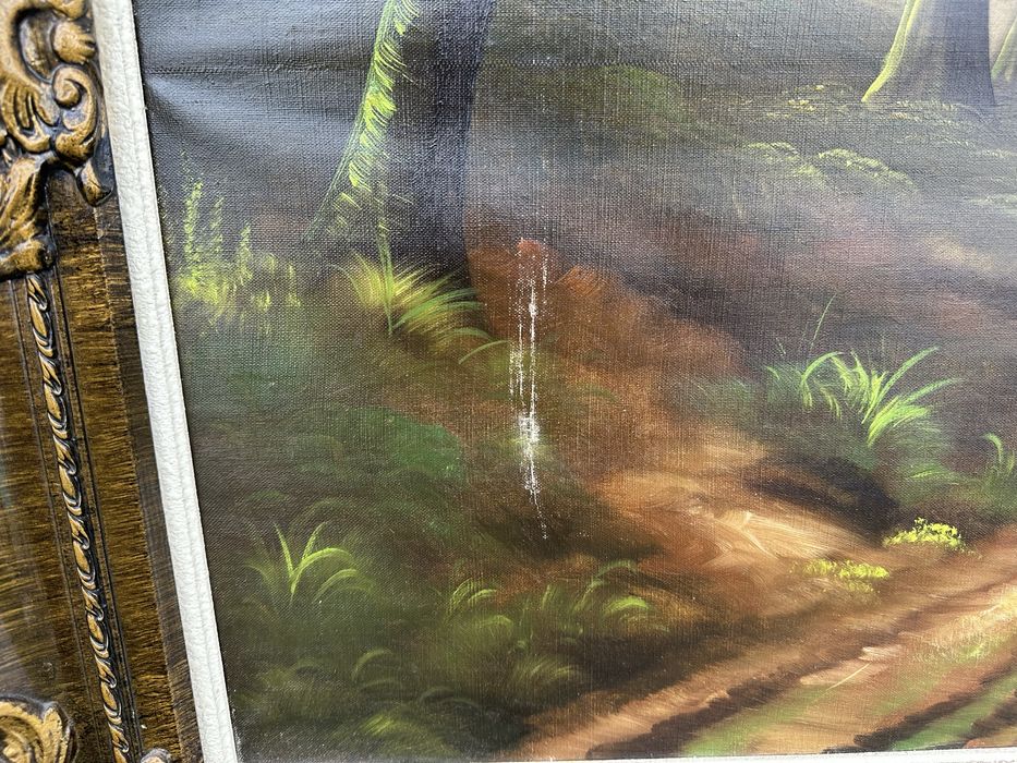 Маслена картина на платно – “Горска пътека”