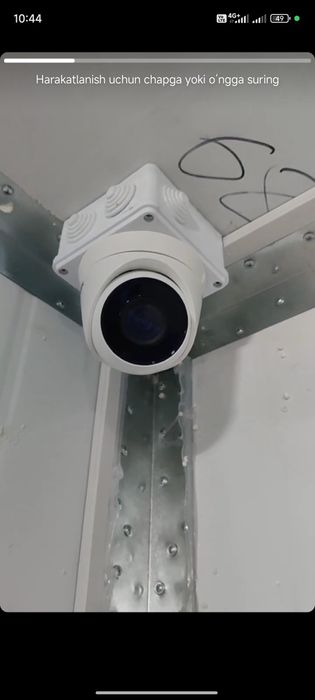 Kamera oʻrnatish va servis xizmatlari