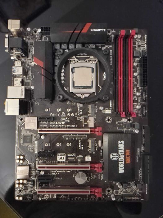 KIT placa de baza Gigabyte GA-z170x + procesor intel i5 7500