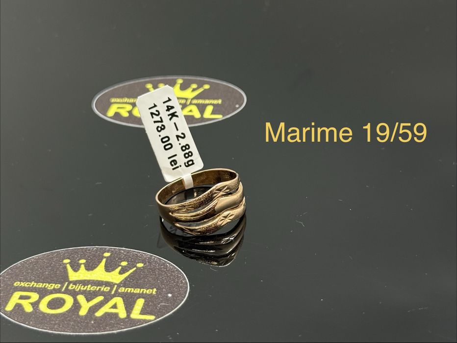 Bijuteria ROYAL : Inel AUR 14K / 2.88 GR