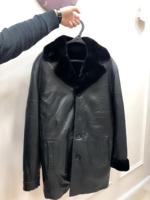 Мужская дубленка