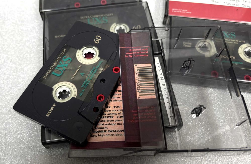 Аудио Касети Sony UX·S 60 и Sony UX·S 90 Super Chrome Class