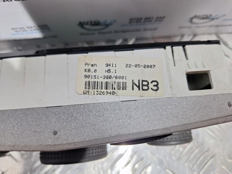 Panou Comanda clima Opel Astra H facelift