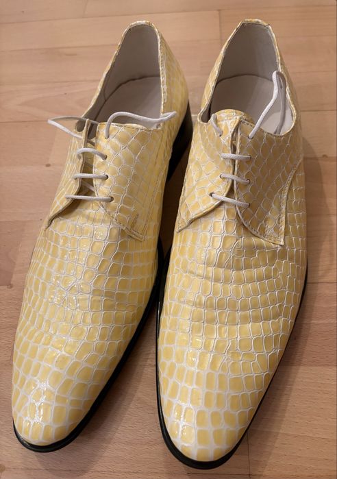 Vand pantofi piele pentru barbati, model deosebit Iedera, marime 44