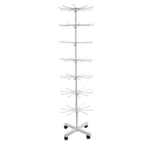 Vitrina/stativ expunere marfa,rotativ,7 etaje cu roti,accesorii,etc.