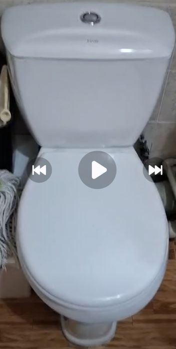 Унитаз в хорошем состоянии