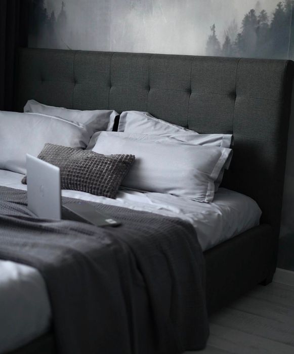 Pat tapitat gri antracit