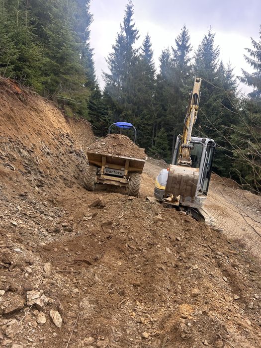 Invhiriez miniexcavator,dumper si bascula