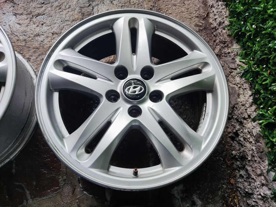 Хюндай Санта Фе 17 цoла oригинални лeти джaнти 5х114,3 Hyundai 5x114,3