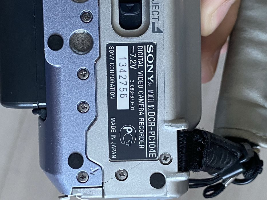 Sony Handycam dcr pc104e PAL