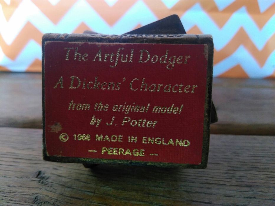 Продавам антикварна медна склуптура Давид Копърфийлд 1