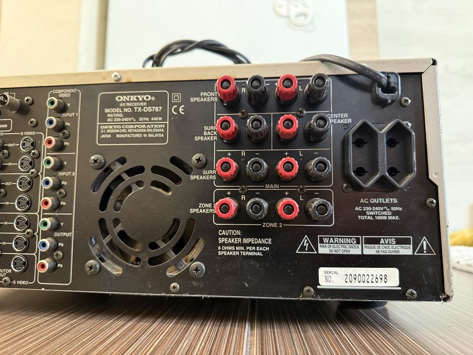 Onkyo TX-DS757 Мощен ресивър