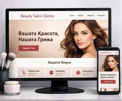 Изработка на модерни уеб сайтове за малки/средни бизнеси