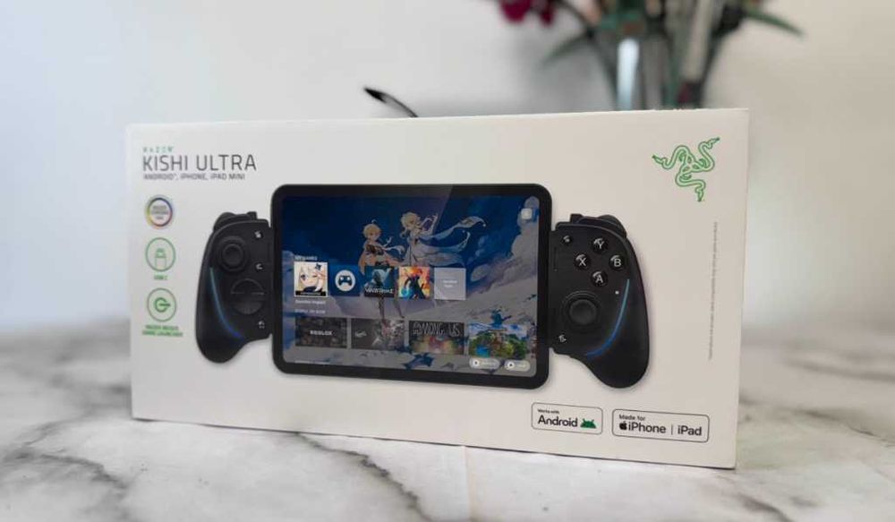 Controler de jocuri Razer Kishi Ultra, Negru, dimensiune compactă,sigilat