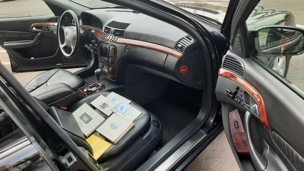 Мерседес Бенц S 320 сақланган машина 139 000 км юрган