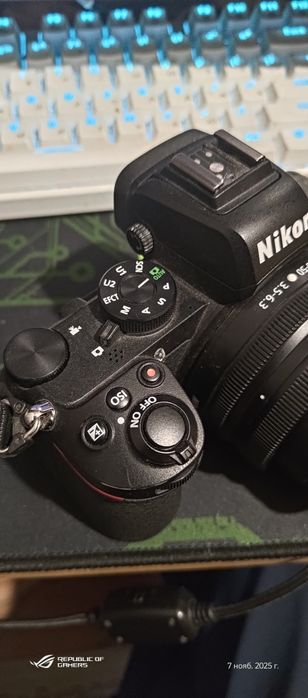 Фотоаппарат Nikon z50 + объектив