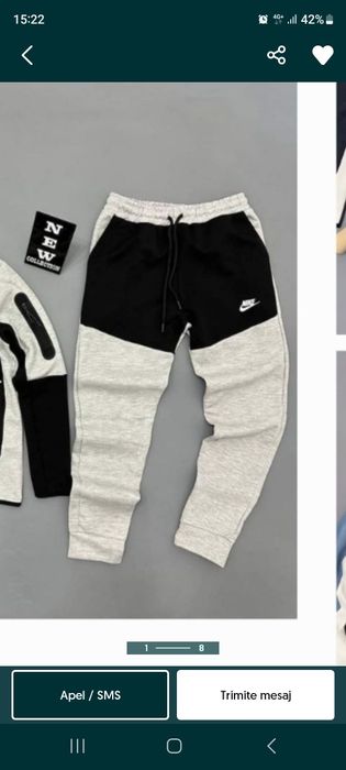 Pantaloni Nike Tech Fleece Noi