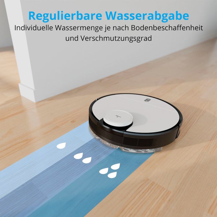 Aspirator Robot • mop cu spalare • Medion X40 SW • NOU • Sigilat