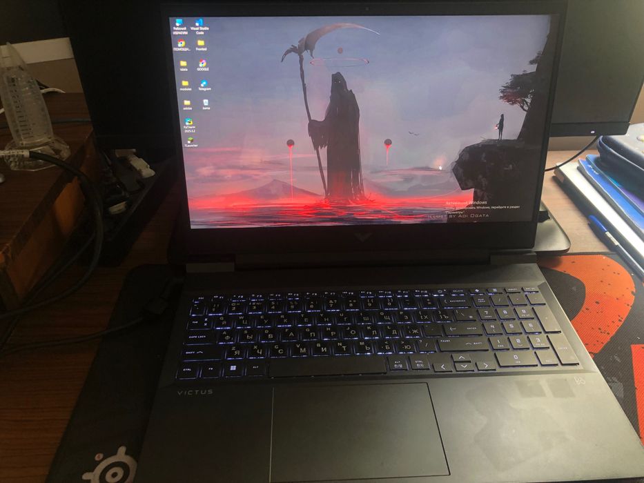 Hp Victus 15 клавиатура с подсветкой