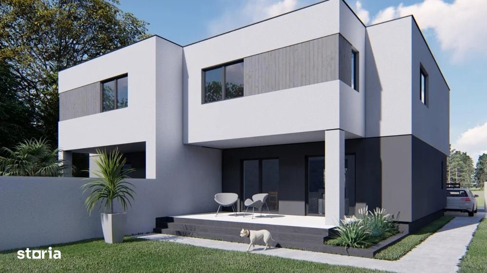 COMSION 0%, Duplex 4 Camere, Cartier NOU, 117 mp, 330mp Teren, SACALAZ