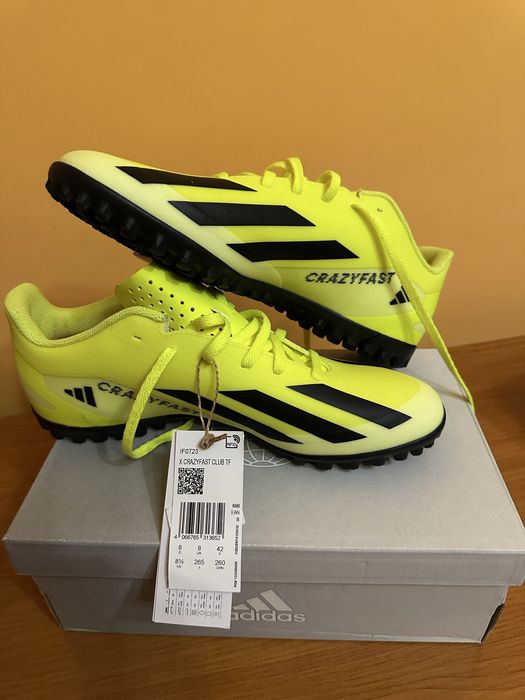 ЧИСТО НОВИ !!Адидас CRAZYFAST стоножки 42 номер