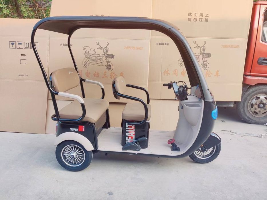 Электроскутер очень удобный