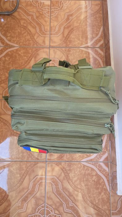Rucsac Militar  Negru /Verde camuflaj,Verde/Drumeții/ 50 L,Nou