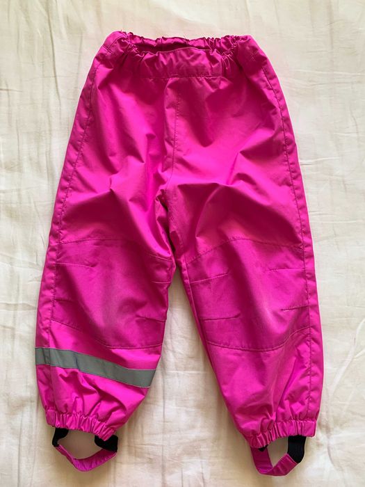 Pantalon/salopeta roz schi | fetite | 2-3 ani  | talie reglabila | H&M