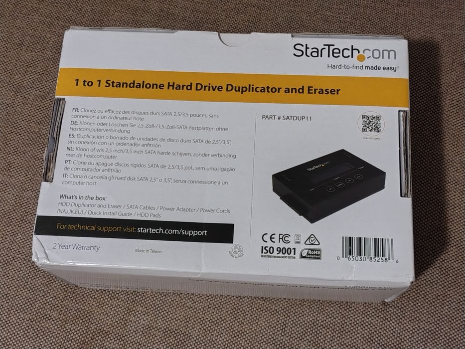 Duplicator și ștergător hdd StarTech SATDUP11