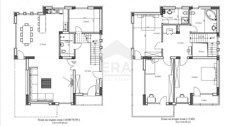 Урегулиран поземлен имот за продажба, с ПУП, ток, вода и проект за дву