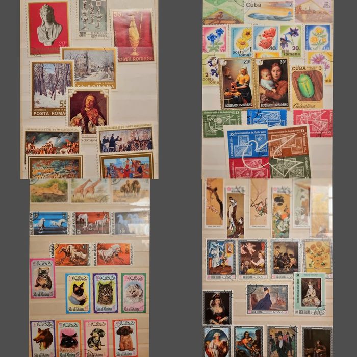 Timbre Colecții România și alte state