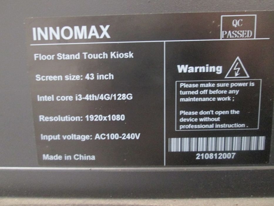Monoblok (tach skrin) Kompyuter