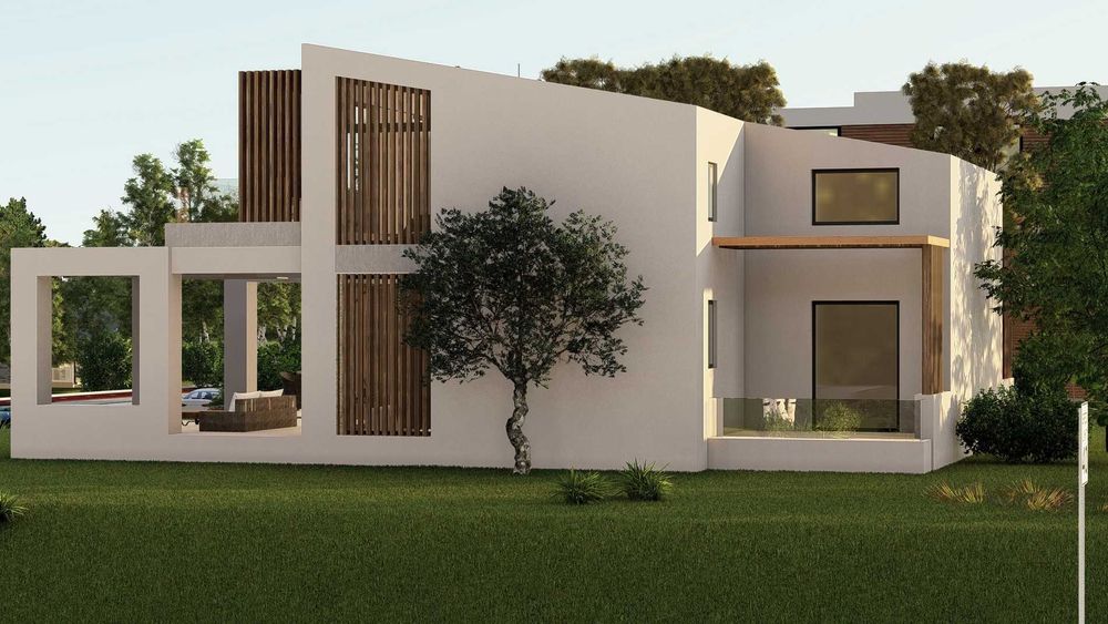 Продава нова 2 ет сграда 106м2 с вълшебна гледка море в Офринио,Гърция