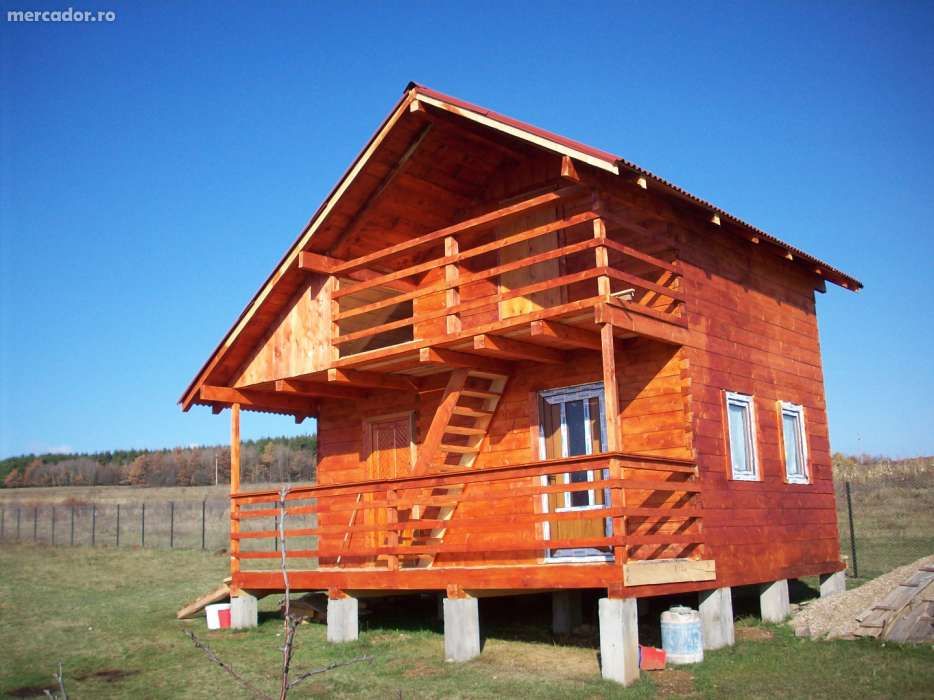 case si cabane lemn