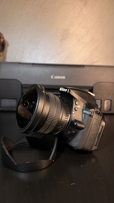 Samyang 8mm f/3.5 Fisheye (Nikon) – optic foarte bun, manual focus