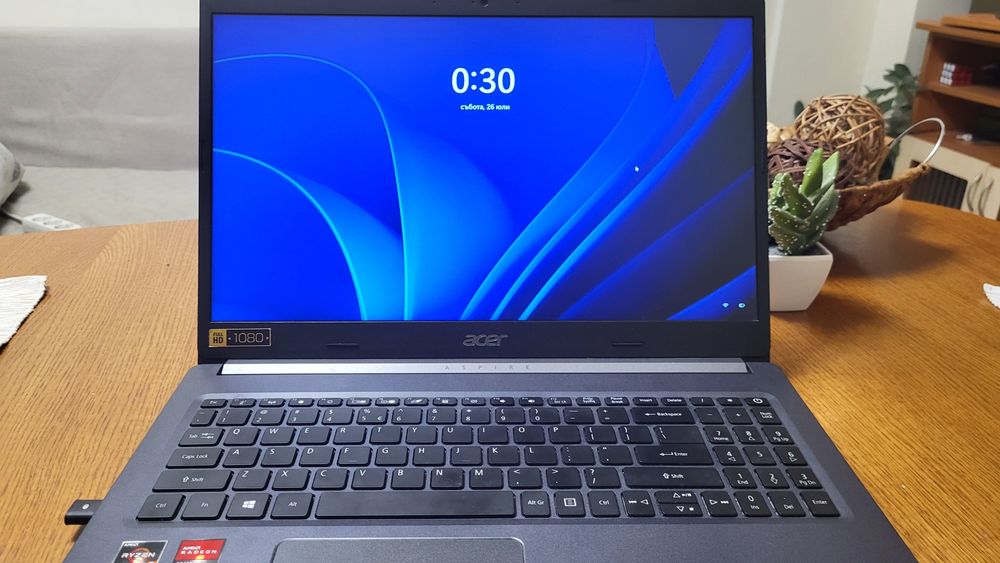 Лаптоп Acer Aspire 5 A515-44, AMD Ryzen™ 5 4500U, 15.6", Full HD