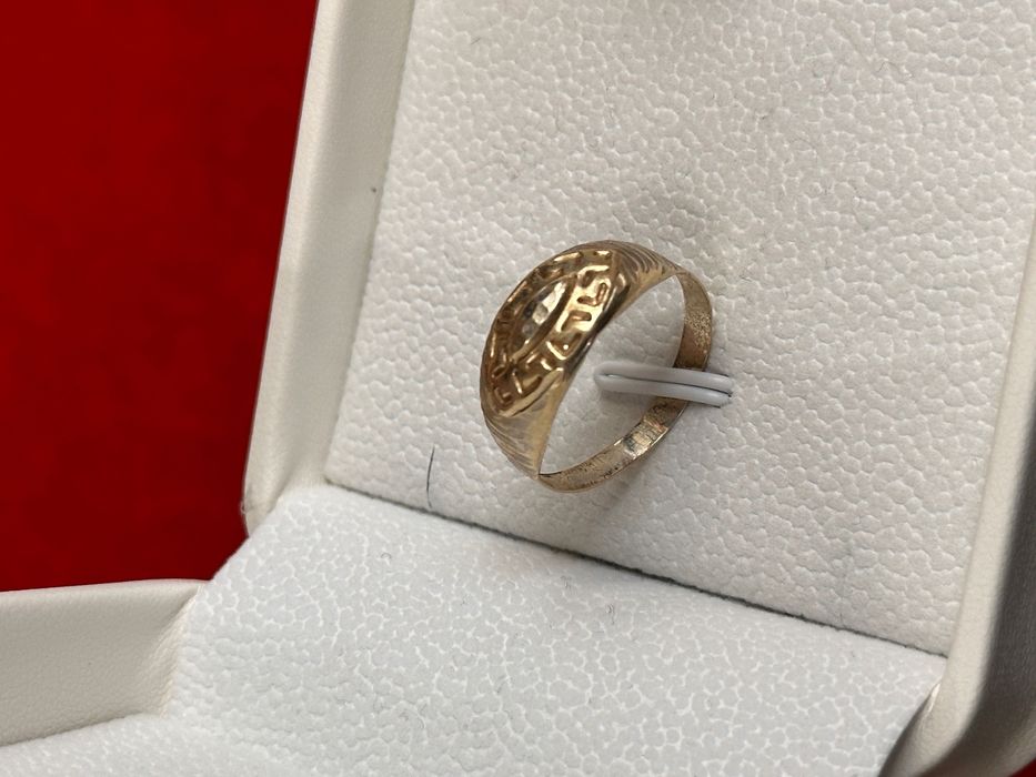 ТОП ОФЕРТА! Златен пръстен 14К 1.41 гр. – Darg Group