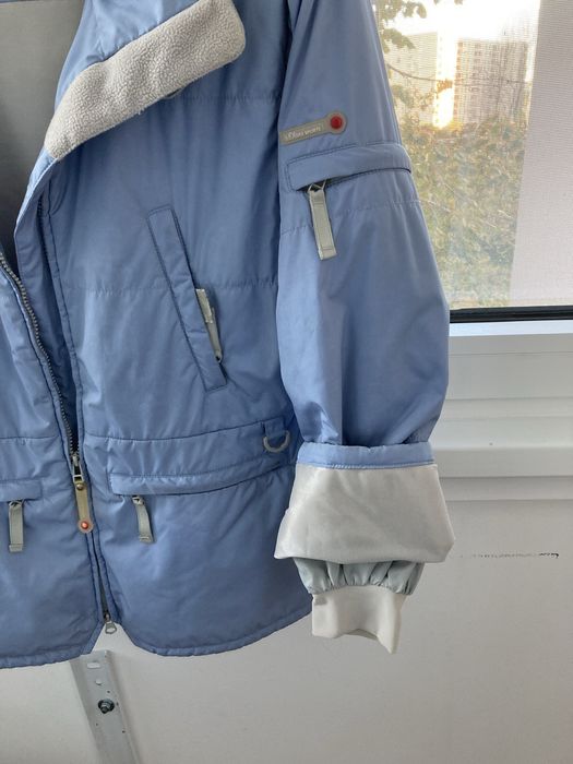 Geaca dama S.Oliver Sports, M/L, bleu, cu gluga