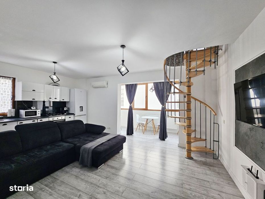 Apartament 2 camere + pod amenajat, in folosinta exclusiva.