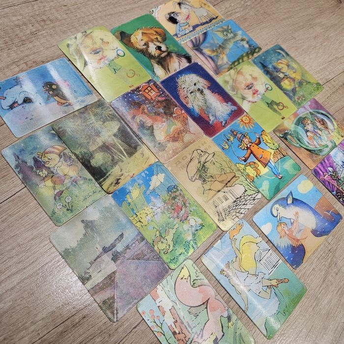 Календарики переливные ссср