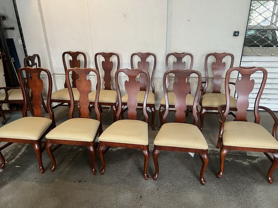 Правоъгълна трапезна маса и столове DREXEL HERITAGE