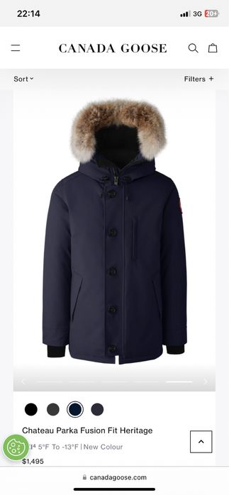 Canada goose parka