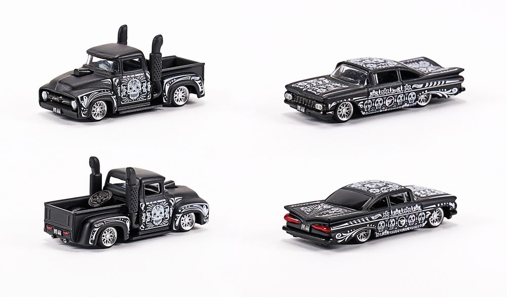 Сет Hot Wheels Custom модели DVL 666