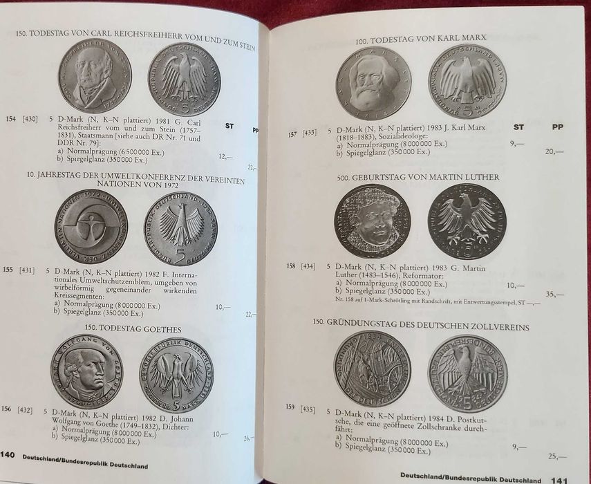 Каталог - немски монети / Kleiner Deutscher Münzkatalog