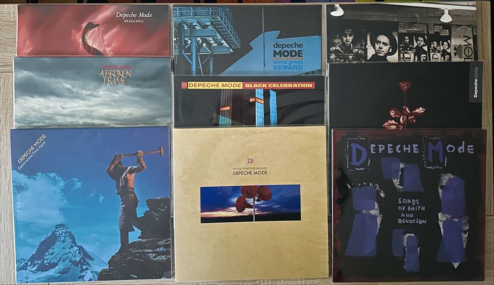 Depeche Mode Discografie Vinil