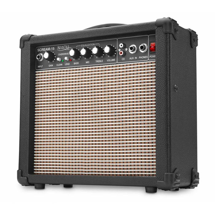 Set complet chitara Electrica Rocktile ProST60BK cu amplificator +husa