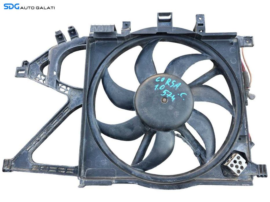 Ventilator Electroventilator Opel Tigra B 1.0 1.2 1.4 Benzina 2004 - 2010 Cod 13106033 24421233 [N4862]