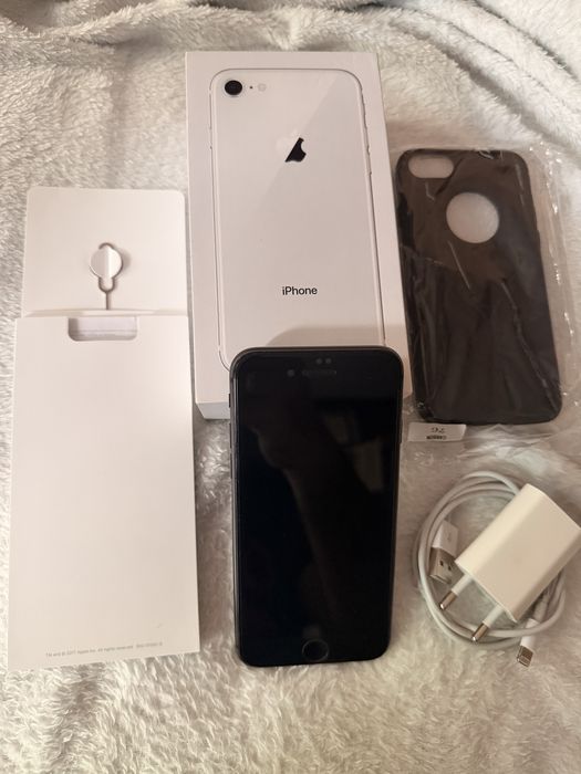 Iphone 8, като НОВ, 100% батерия